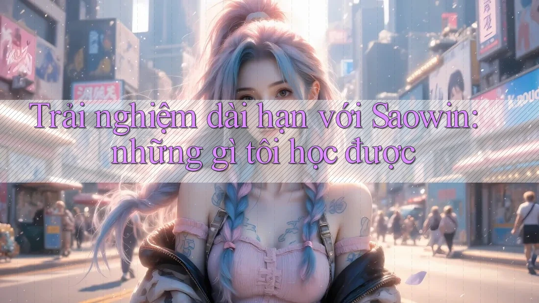 Trải nghiệm dài hạn với Saowin: những gì tôi học được Trải nghiệm dài hạn với Saowin: những gì tôi học được