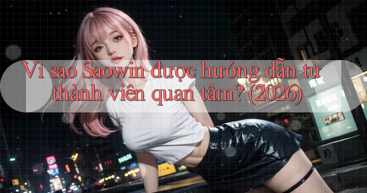 Vì sao Saowin được hướng dẫn từ thành viên quan tâm (2026)